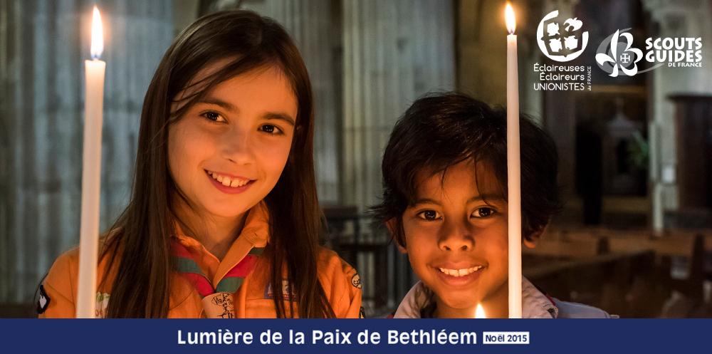 Lumière de la Paix de Bethléem à Suresnes