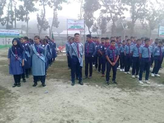 উপজেলা স্কাউট সমাবেশ উদ্ভবনীয় অনুষ্ঠান। ২০১৯।