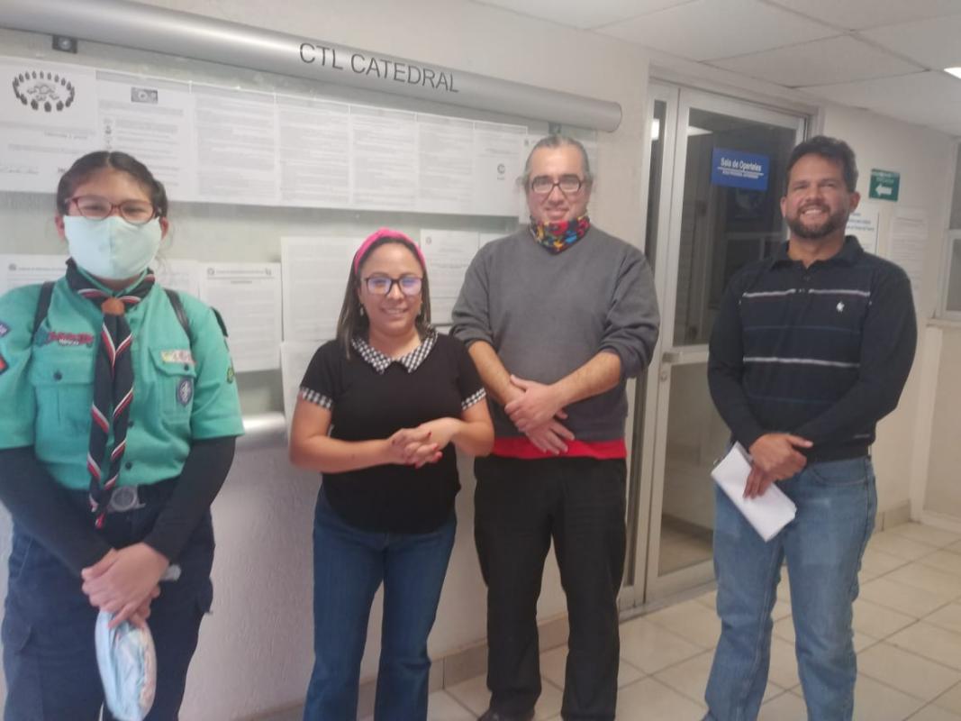 Contingencia Covid -19 Elaboración de cubrebocas para donación y evitar la propagación del virus  FRIDA GUADALUPE MORENO LOZOYA 