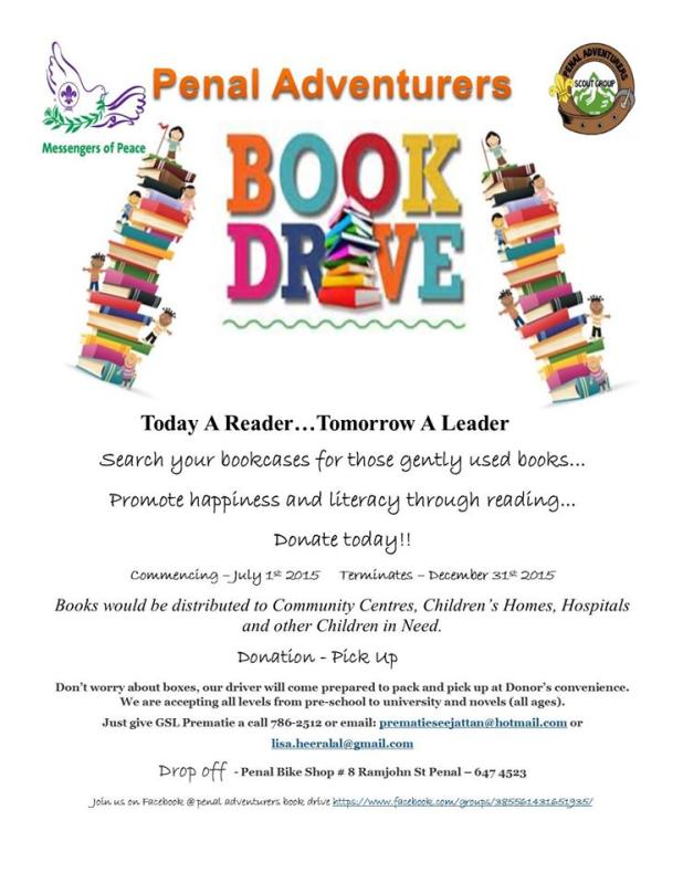 Penal Adventurers Book Drive
