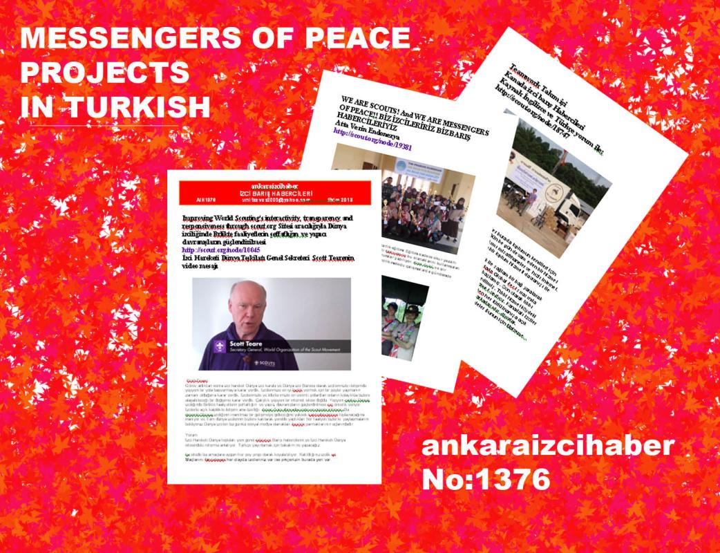 MESSENGERS OF PEACE PROJECT İN TURKISH