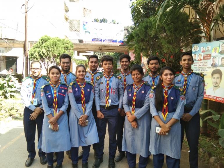 Scouting Activity on Butex Admission