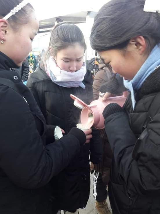 Doing good saves us from getting cold :)