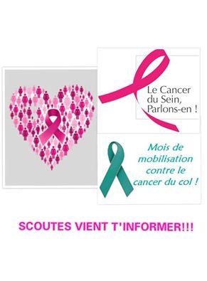 Sensibilisation sur les cancers du sein et du col de l'utérus