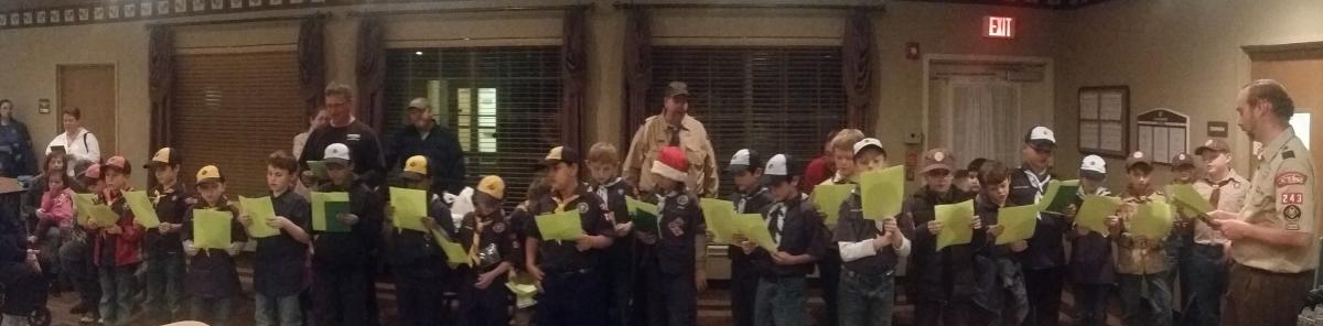 Christmas Caroling at Azle Manor nursing home