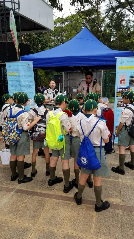 港島童軍金禧大會操－食品捐贈大行動