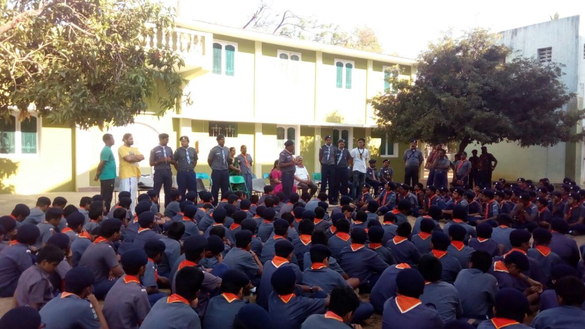 Annual camp @ modern school