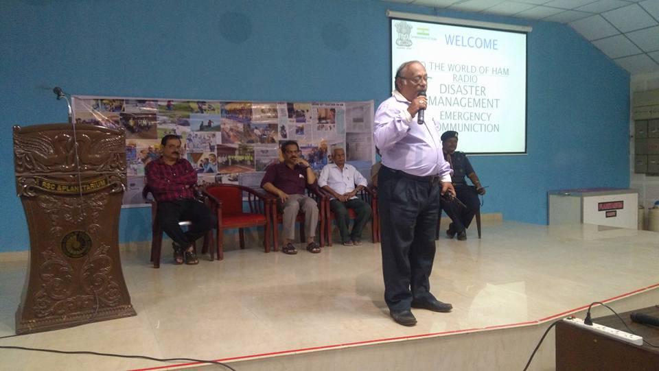 RADIO SCOUTING - HAM Radio demonstration at Regional Science Centre Kozhikode