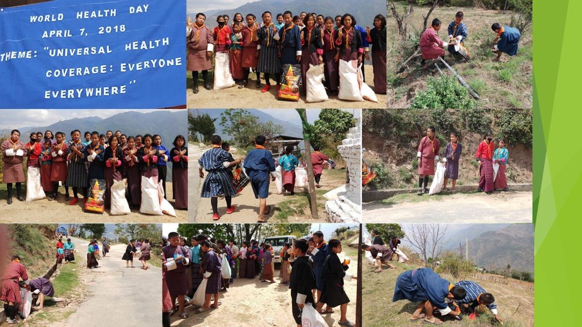 Cleaning Campaign on the Public Road