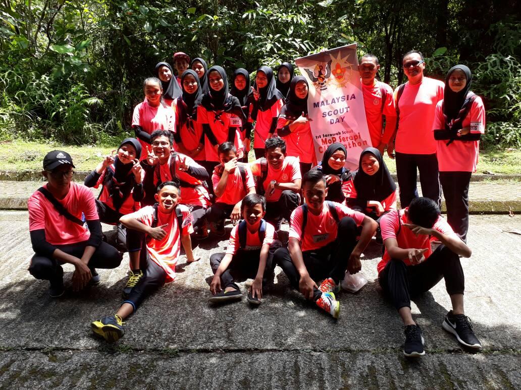 1st Sarawak Scout Messenger Of Peace Serapi Climbathon & Hari Pengakap Malaysia 2017