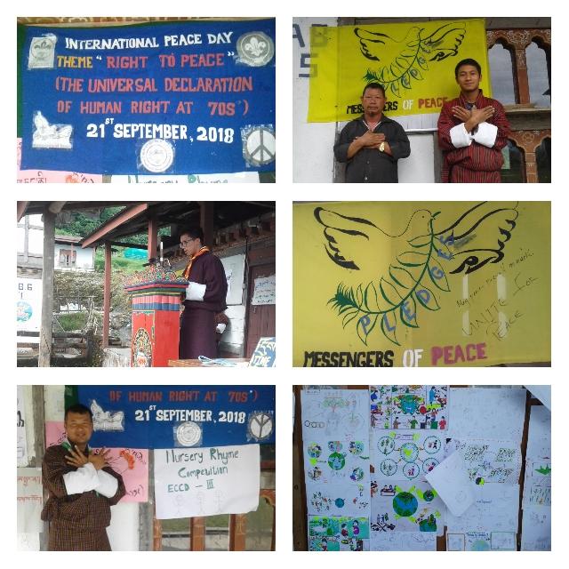 Celebration of International Peace Day