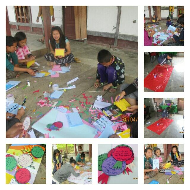 Preparation for Teachers day celebration 