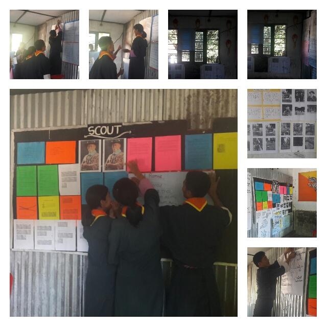 creating of scout den 