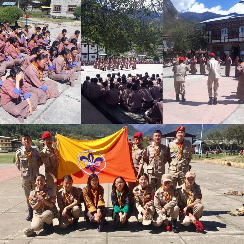 Promotion for the scouts 