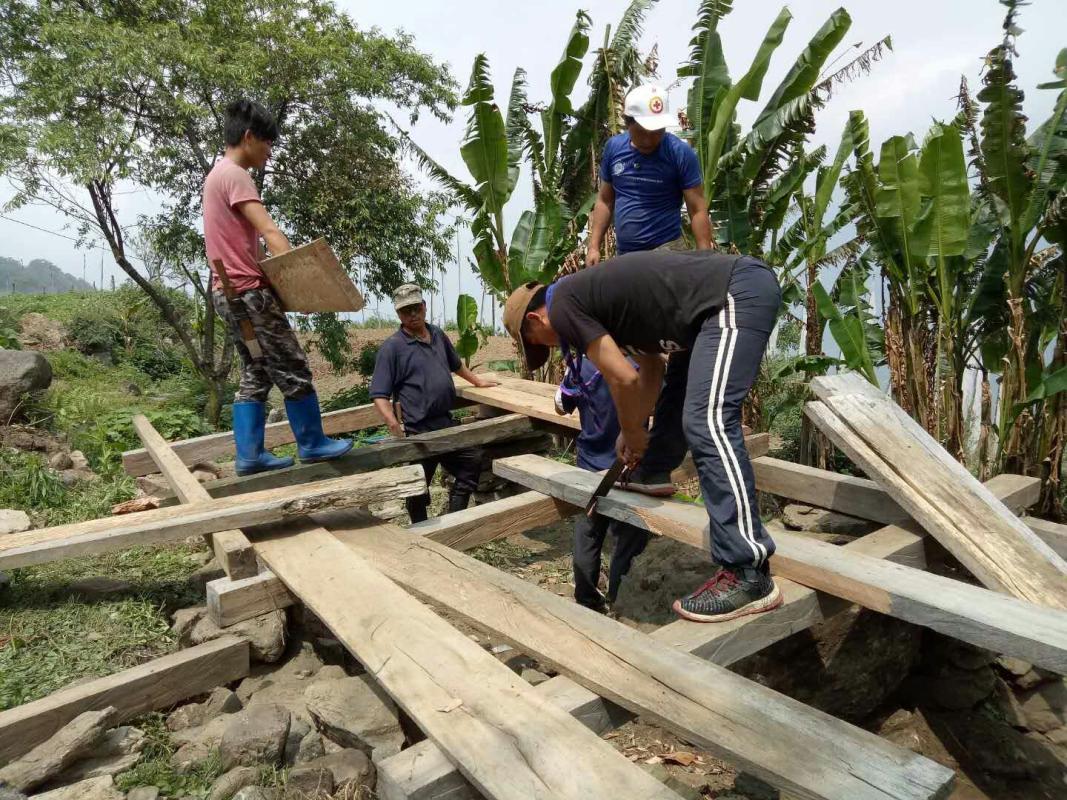 Construction of shelter for Beneficiary