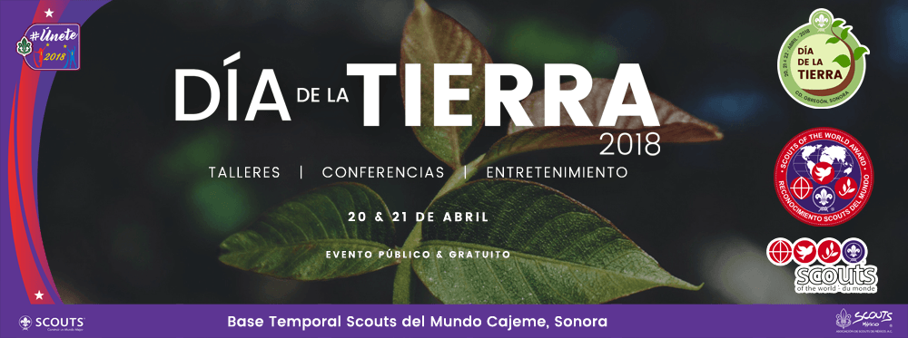 Scouts Del Mundo México: Día de la Tierra 2018
