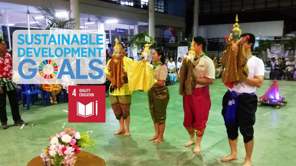 Volunteering to educate people via Scout Methods : Thai Cultural Scouts