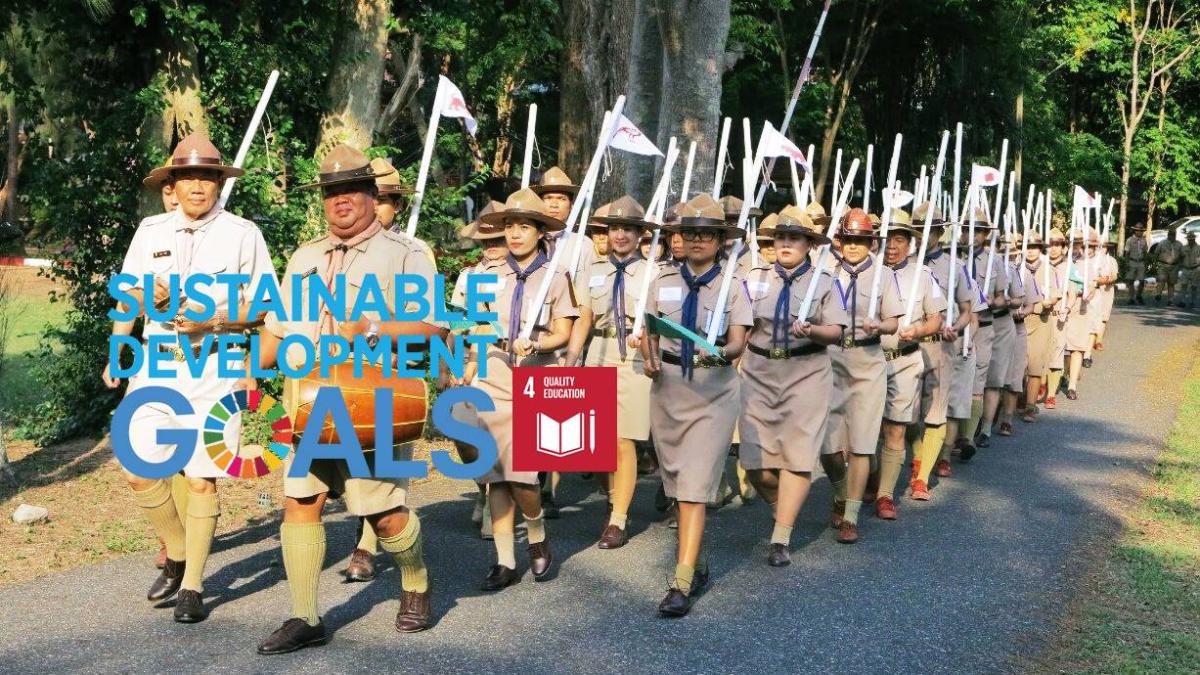 Volunteering to educate people via Scout Methods : Cultural Ministry Staffs