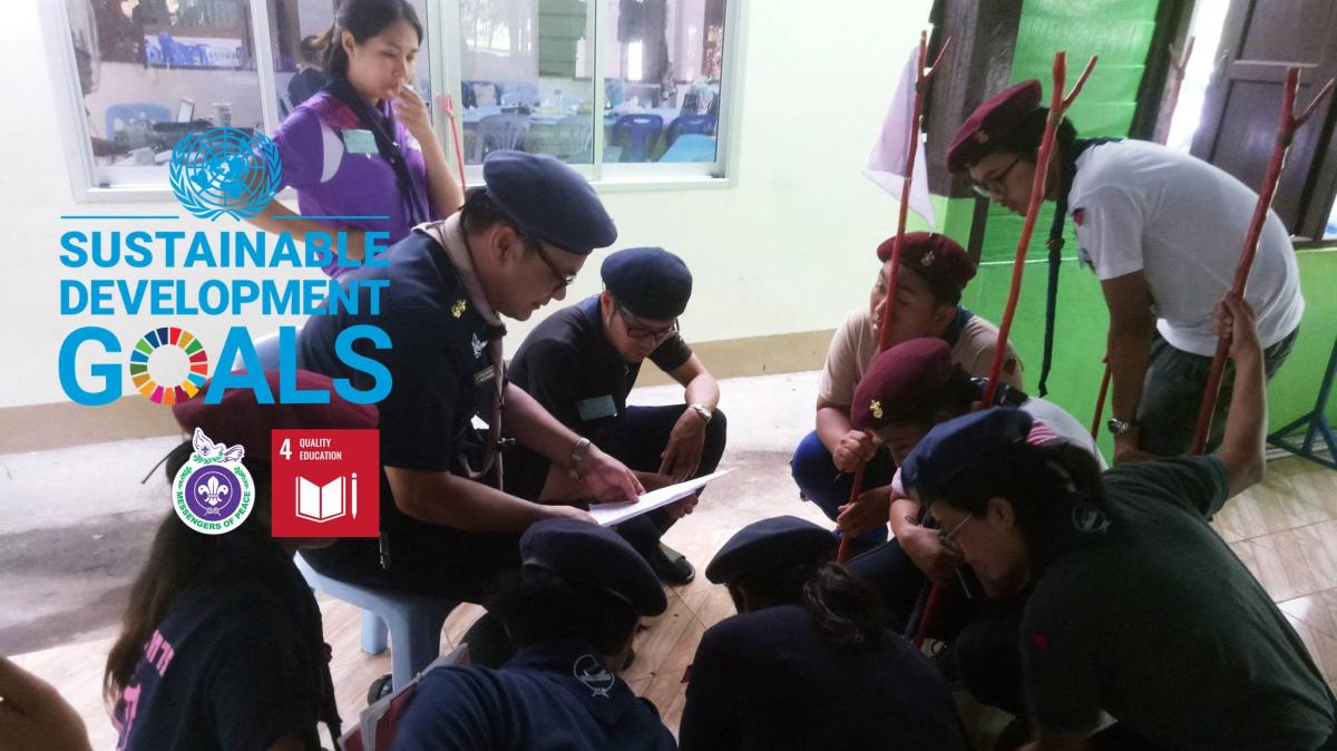 Volunteering to educate people via Scout Methods : Secondary Teachers