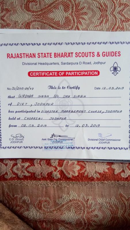 disaster management course Jodhpur