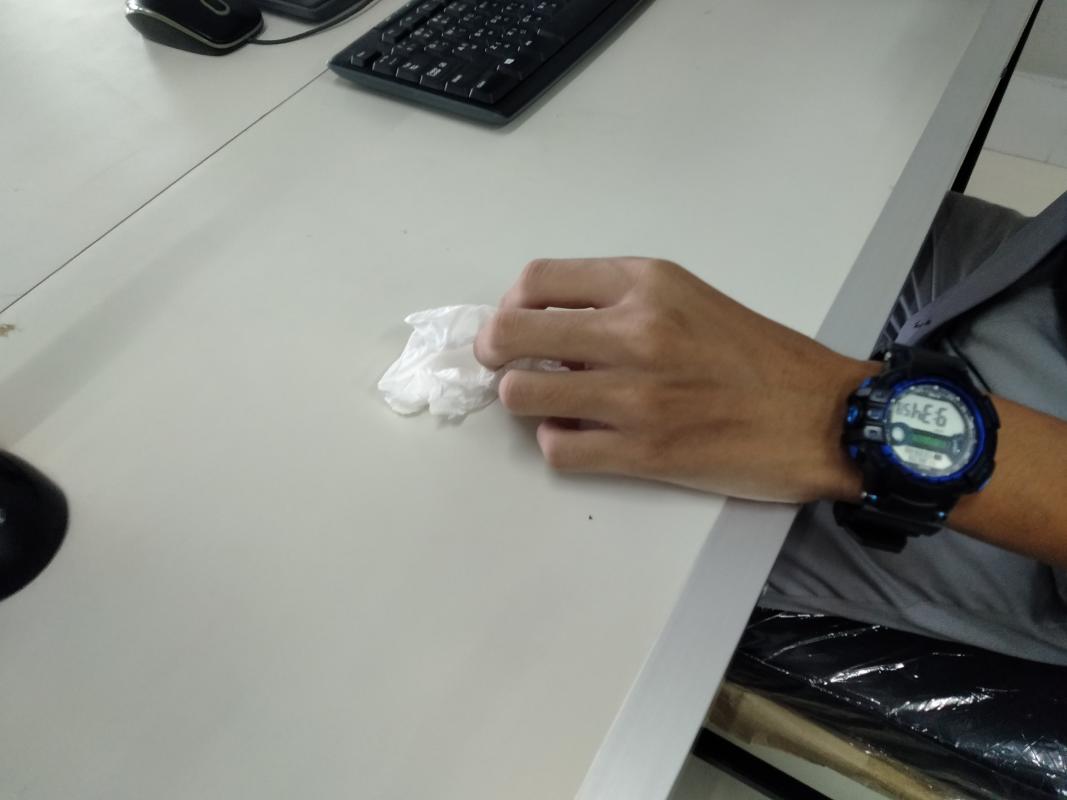 เก็บขยะ