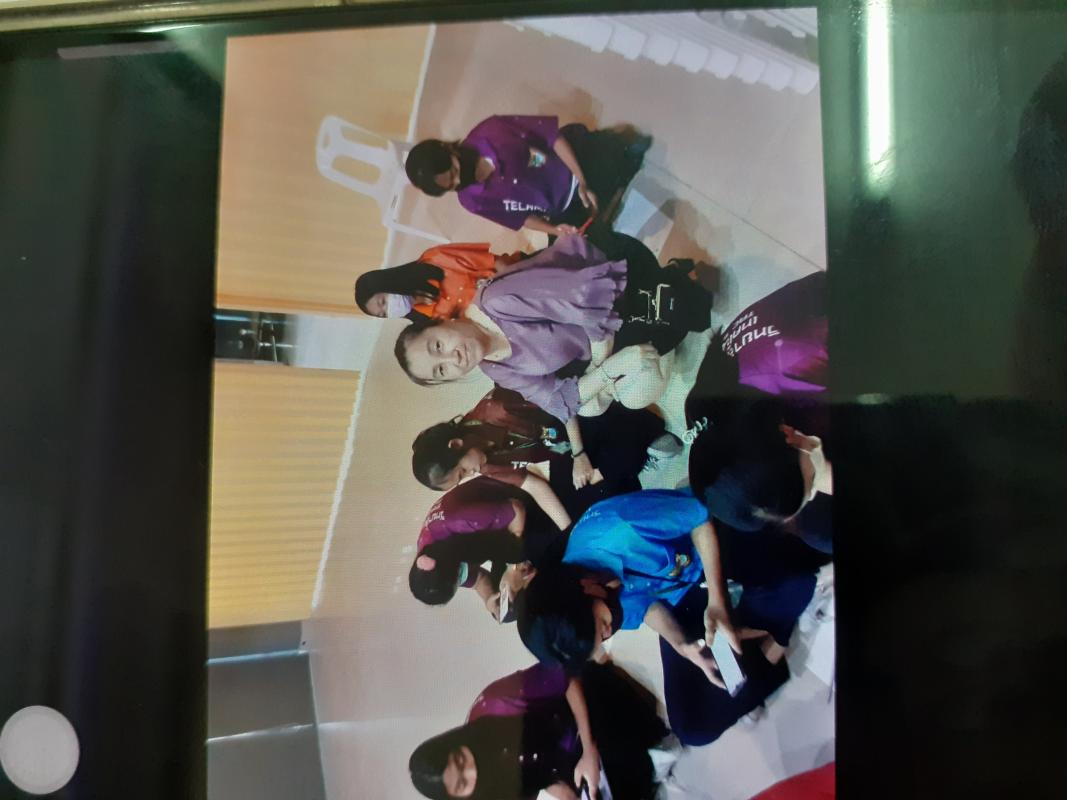 ควบคุมดูแลนักเรียนปฏิบัติกิจกรรมภายในวิทยาลัย