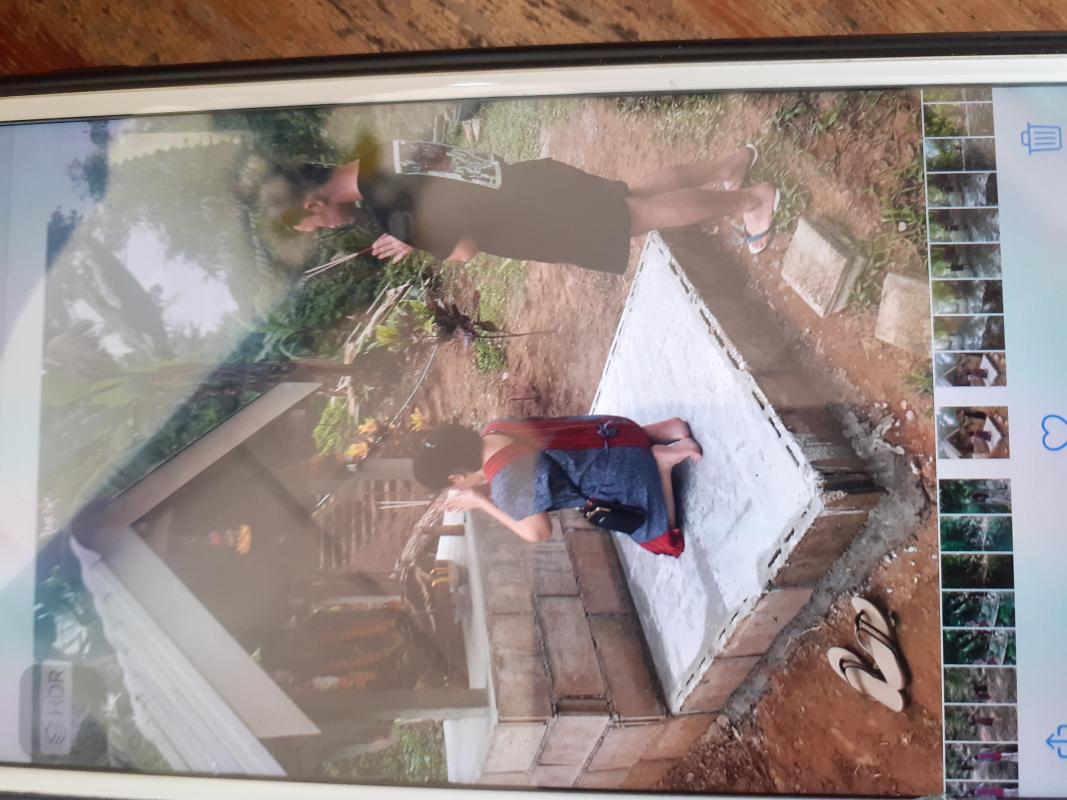 ทำบุญ ความสะอาดฐานพระ