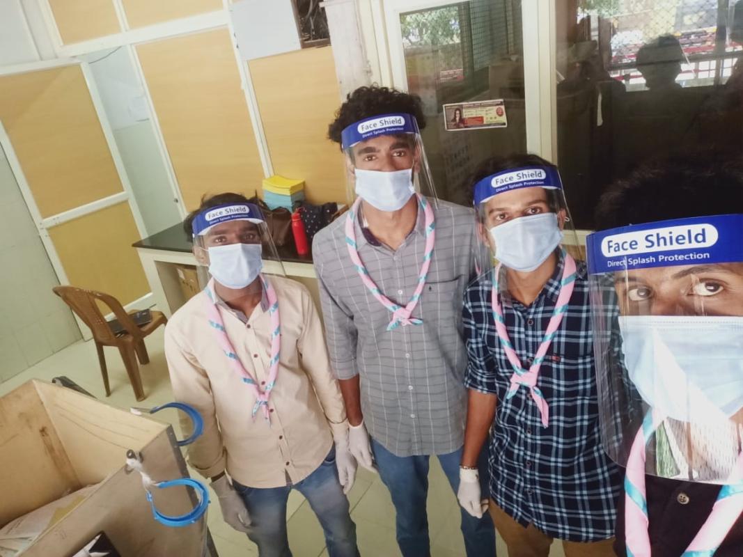 Rover crew provides assistance to the Govt. General Hospital,Kalpetta