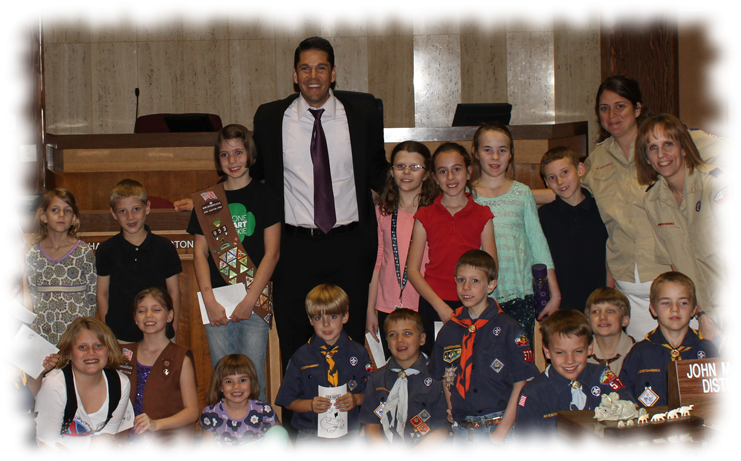 Pack 577 at Arizona State Capital