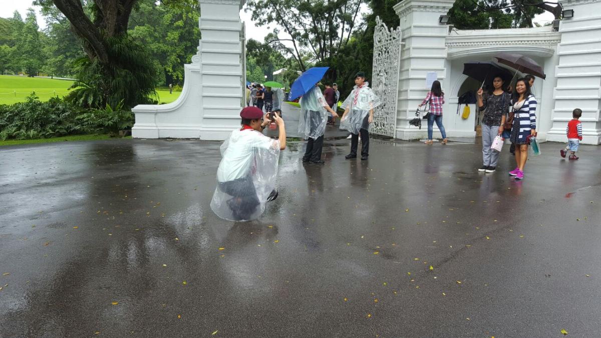 Istana Open House Hospitality Duties - Messenger of Peace