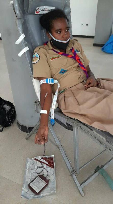 Ethiopia scouts blood donation challenge; save lives of mothers.