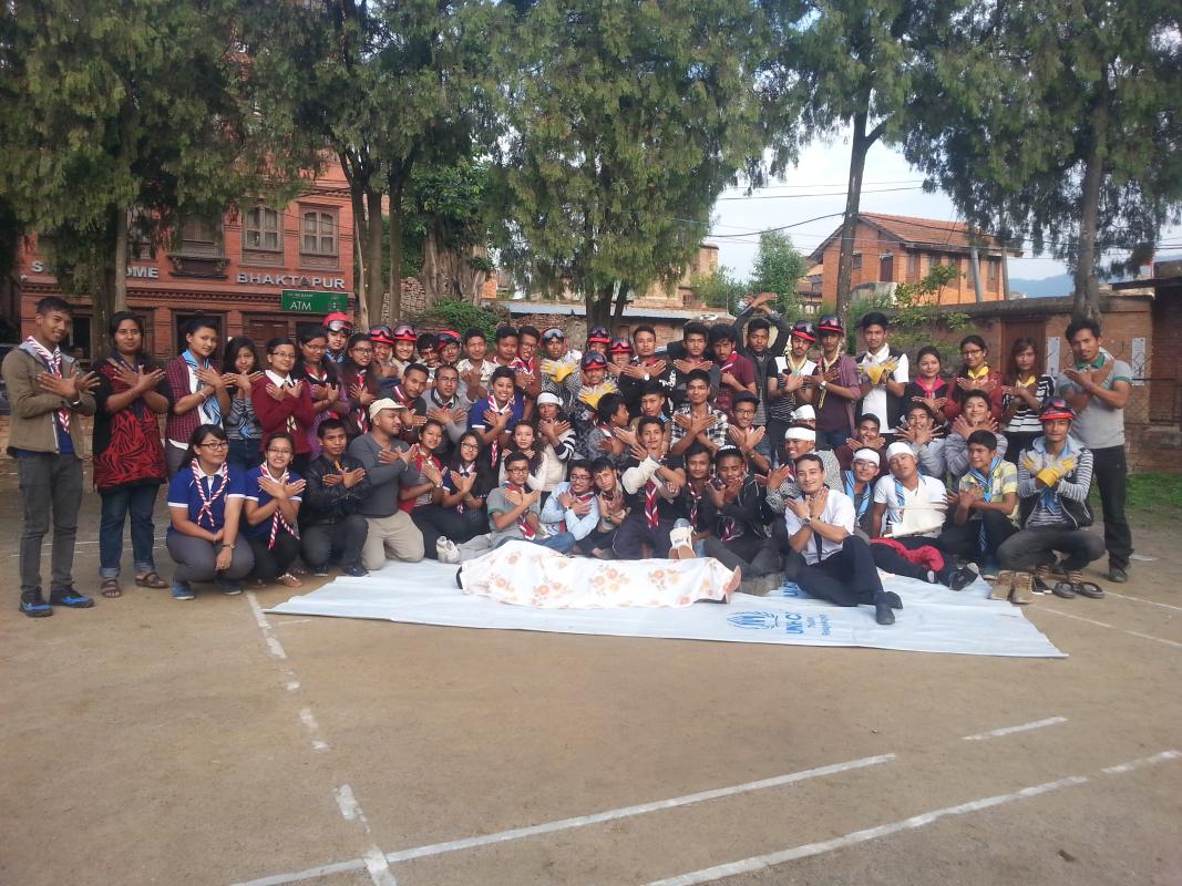 Disaster Management  Training In Bhaktapur, Nepal ( Emergency Rescue and First Aid)