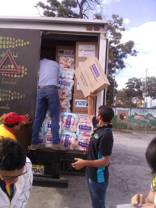 DONATÓN Scouts Siempre Listos Terremoto Ecuador 2016
