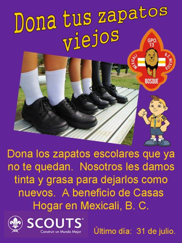 Dona tus zapatos viejos  2018-19