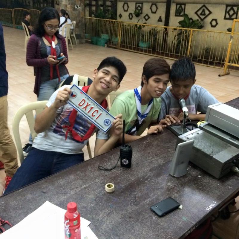 Brighton once again joined the Jamboree on the Air (JOTA) 2015