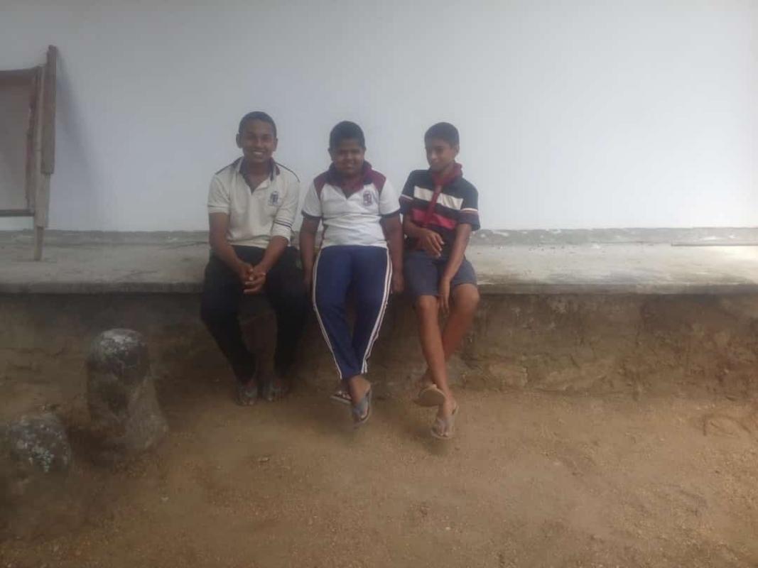shamadana campain in a temple