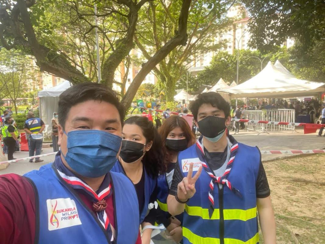 Setiawangsa Scout In National Vaccination Programme May 2021 - June 2021