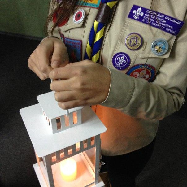 Peace light / Передача вогня з Вiфлiєму.