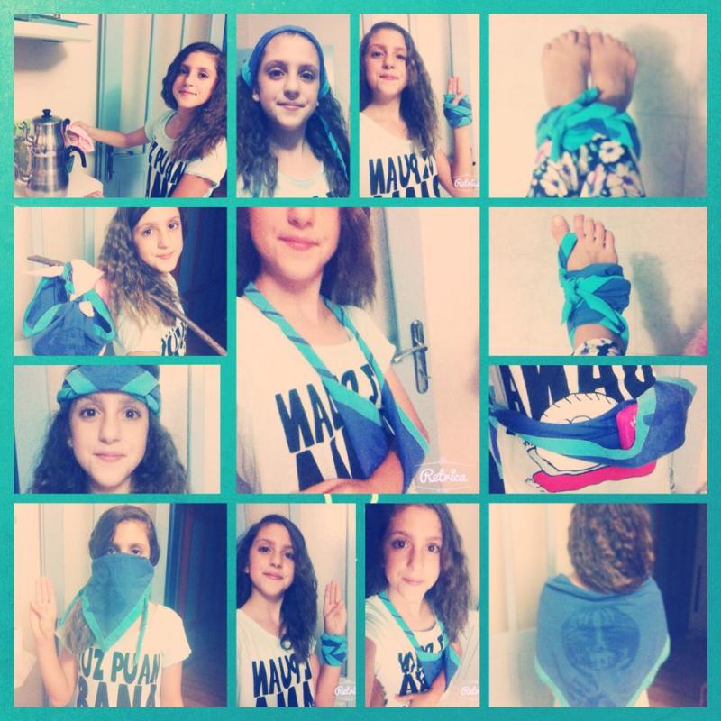 August , 2014 - What can I do, Today ? Show where we can use scout scarf