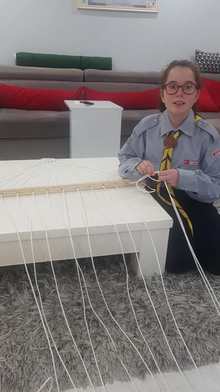 CAP '19 AC : activity 10 / 10 : " KNIT A HAMMOCK "