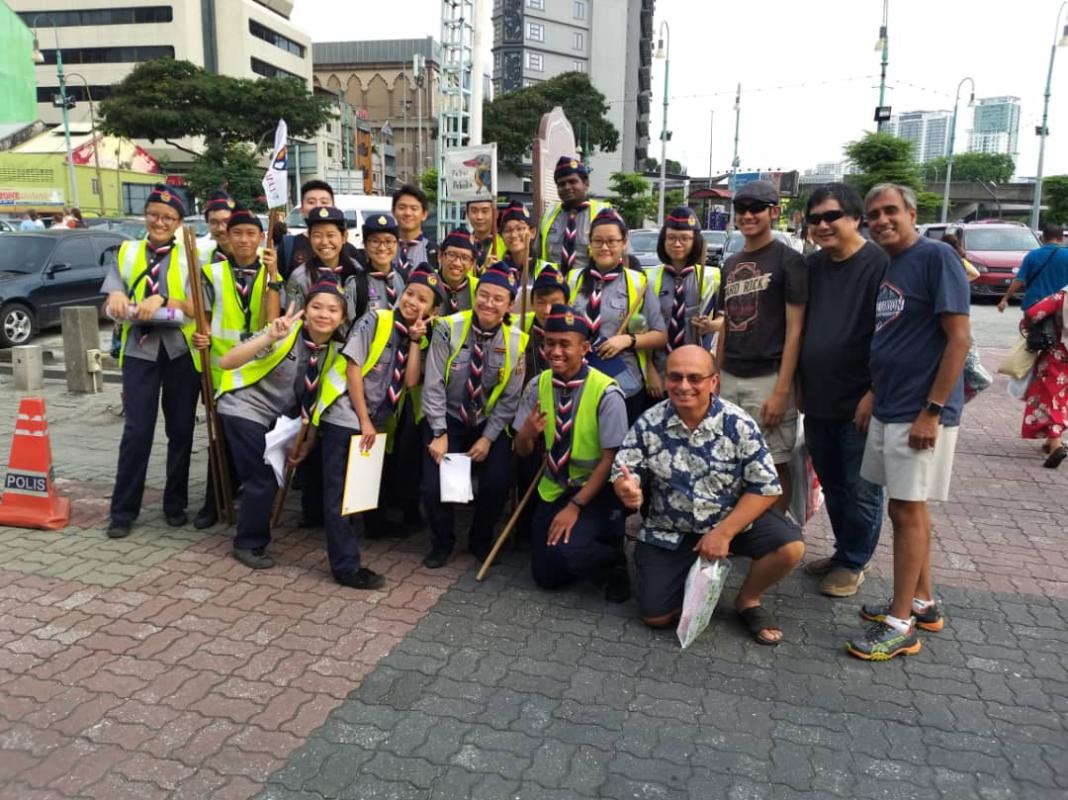 (2019 July) 8/16 km Hike for Usaha and Maju Badge