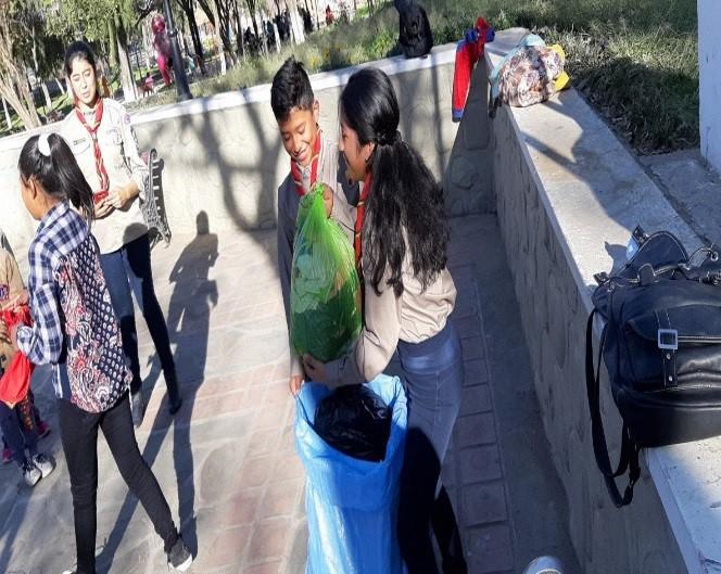 Recaudación de ropa para Fundación de niños EDYFU. Educación y Futuro.