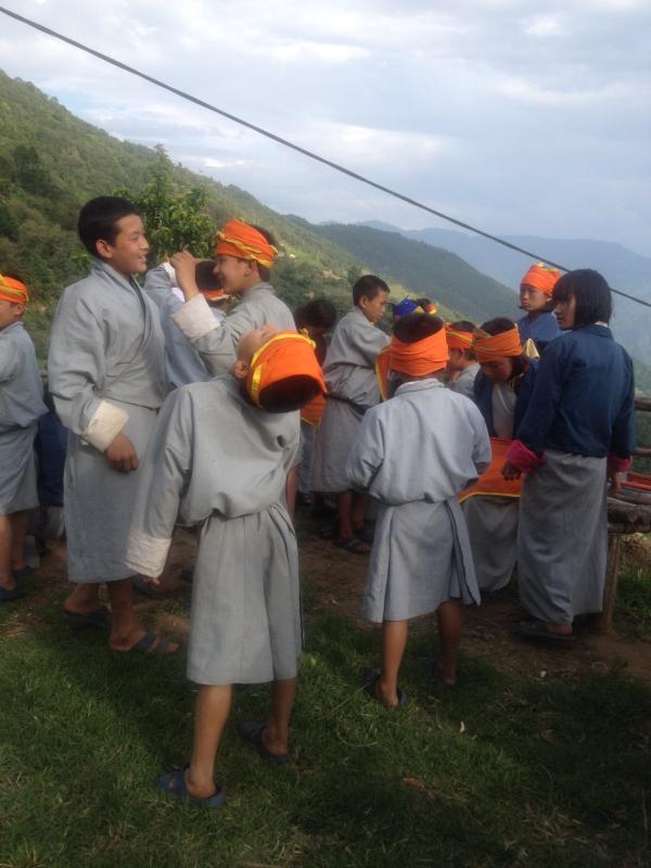 scouting session on first aids 
