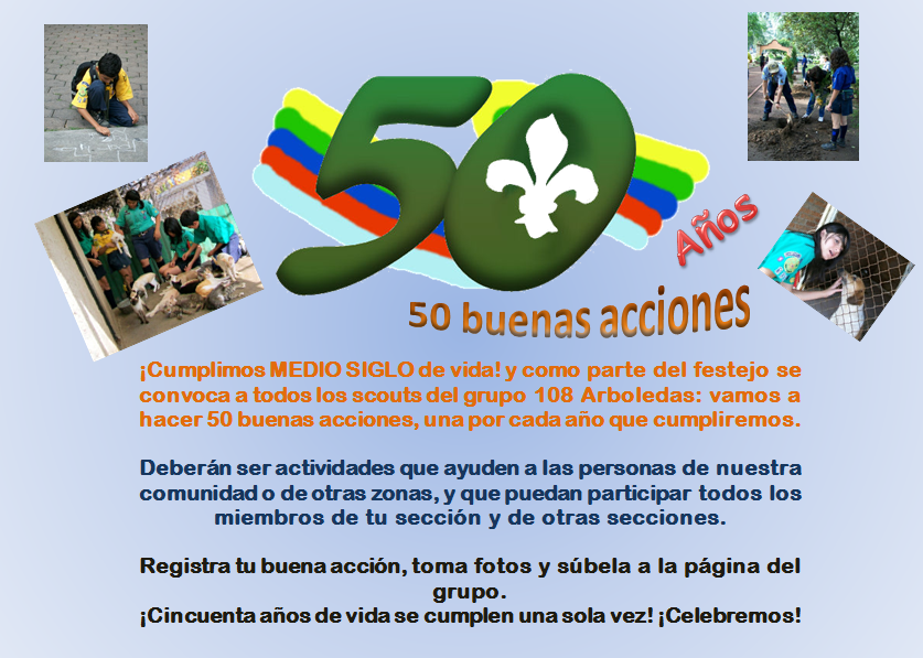 50 AÑOS, 50 BUENAS ACCIONES / 50 JAROJ, 50 SKOLTAJ BONFAROJN
