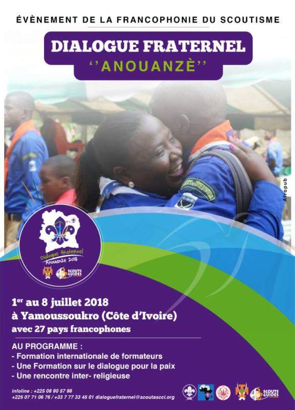 EVENEMENT FRANCOPHONE DIALOGUE FRATERNEL "ANOUANZE"