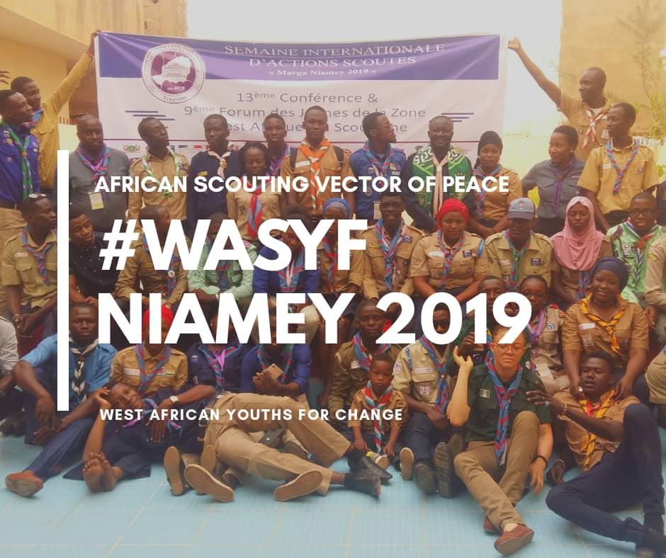 9ème FORUM DES JEUNES SCOUTS DE L'AFRIQUE DE L'OUEST NIGER 2019/ 9th FORUM OF THE YOUNG SCOUTS OF WEST AFRICA NIGER 2019