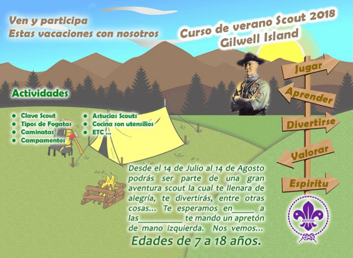 Curso Scout ''Gilwell Island''