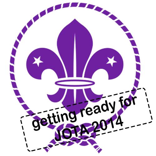 Pre JOTA-JOTI (getting ready for)