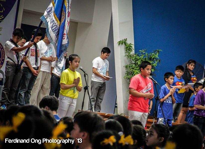Grade School Opening of Intramurals 2013
