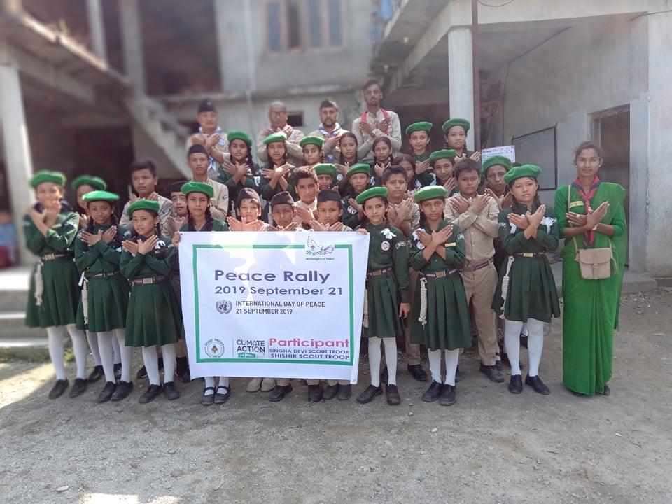 Peace Rally and Cleanliness camp